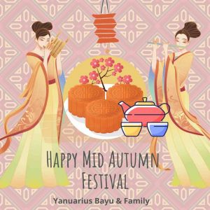 happy autumn festival 2021 - moon cake festival