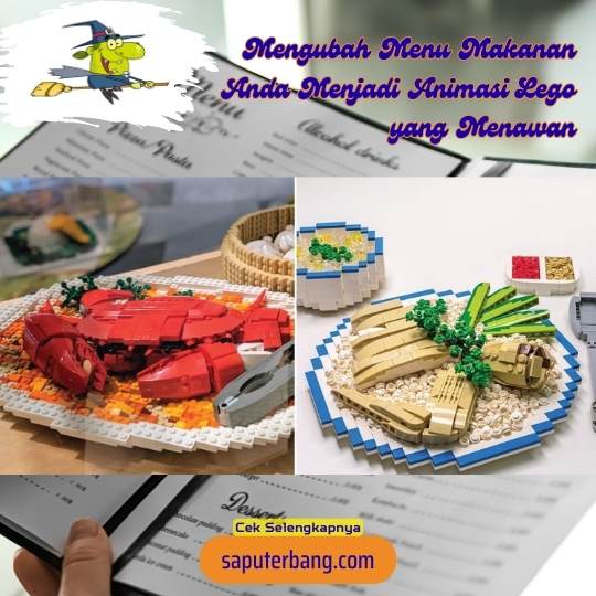 animasi lego makanan