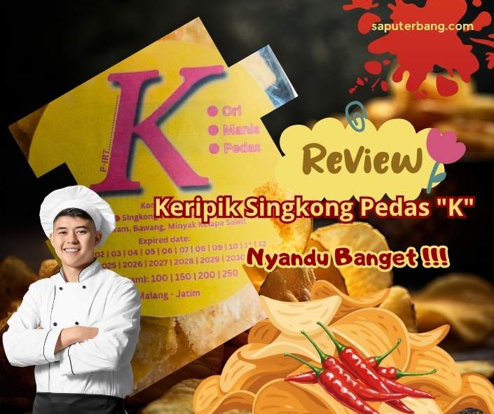 keripik singkong pedas